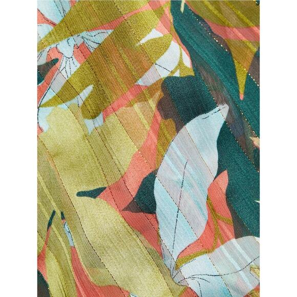 Bronx and Banco Tropics Violet Silk blend Maxi Dress Size 10 $850 - Picture 7 of 16